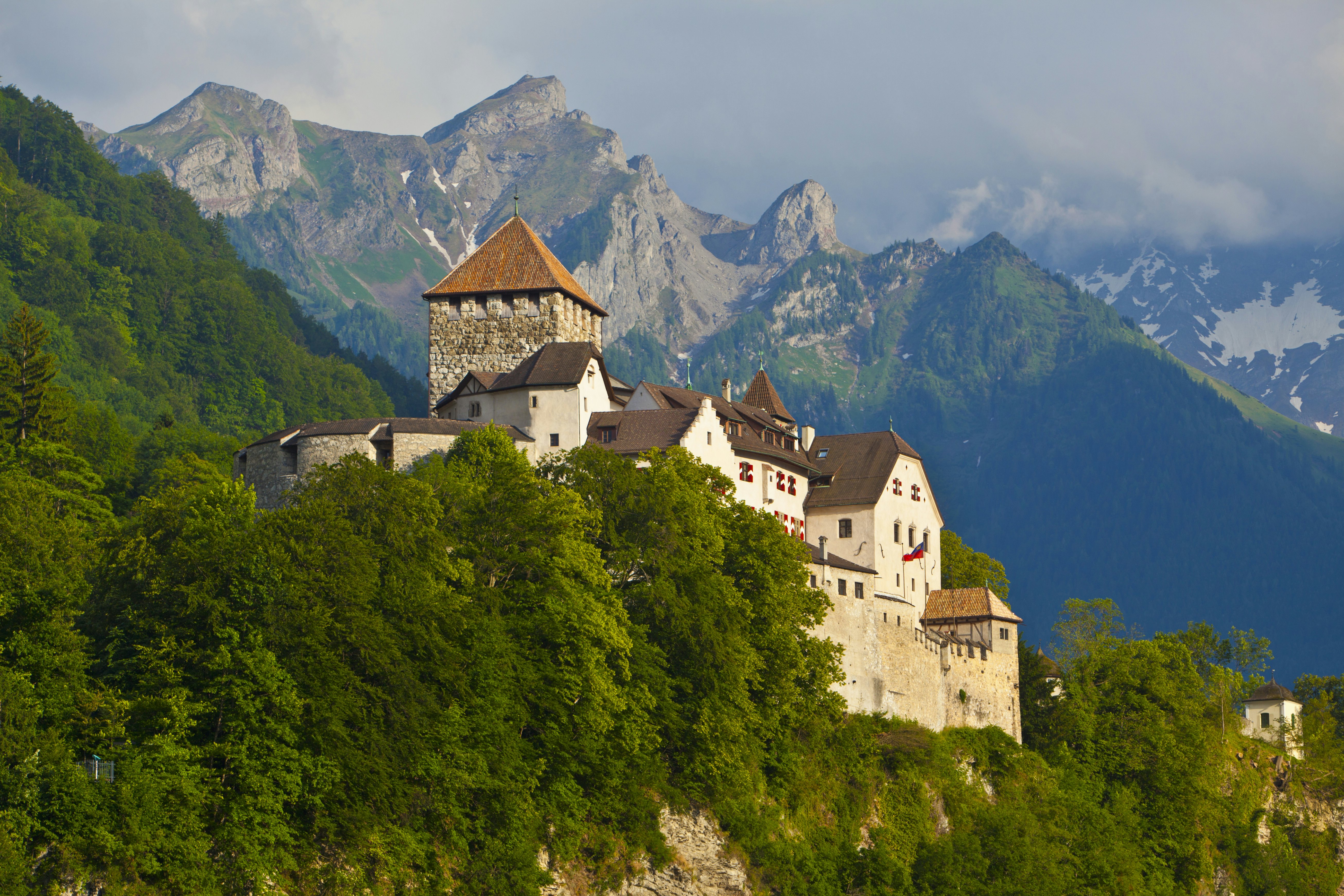 Vaduz pilis, Lichtenšteinas