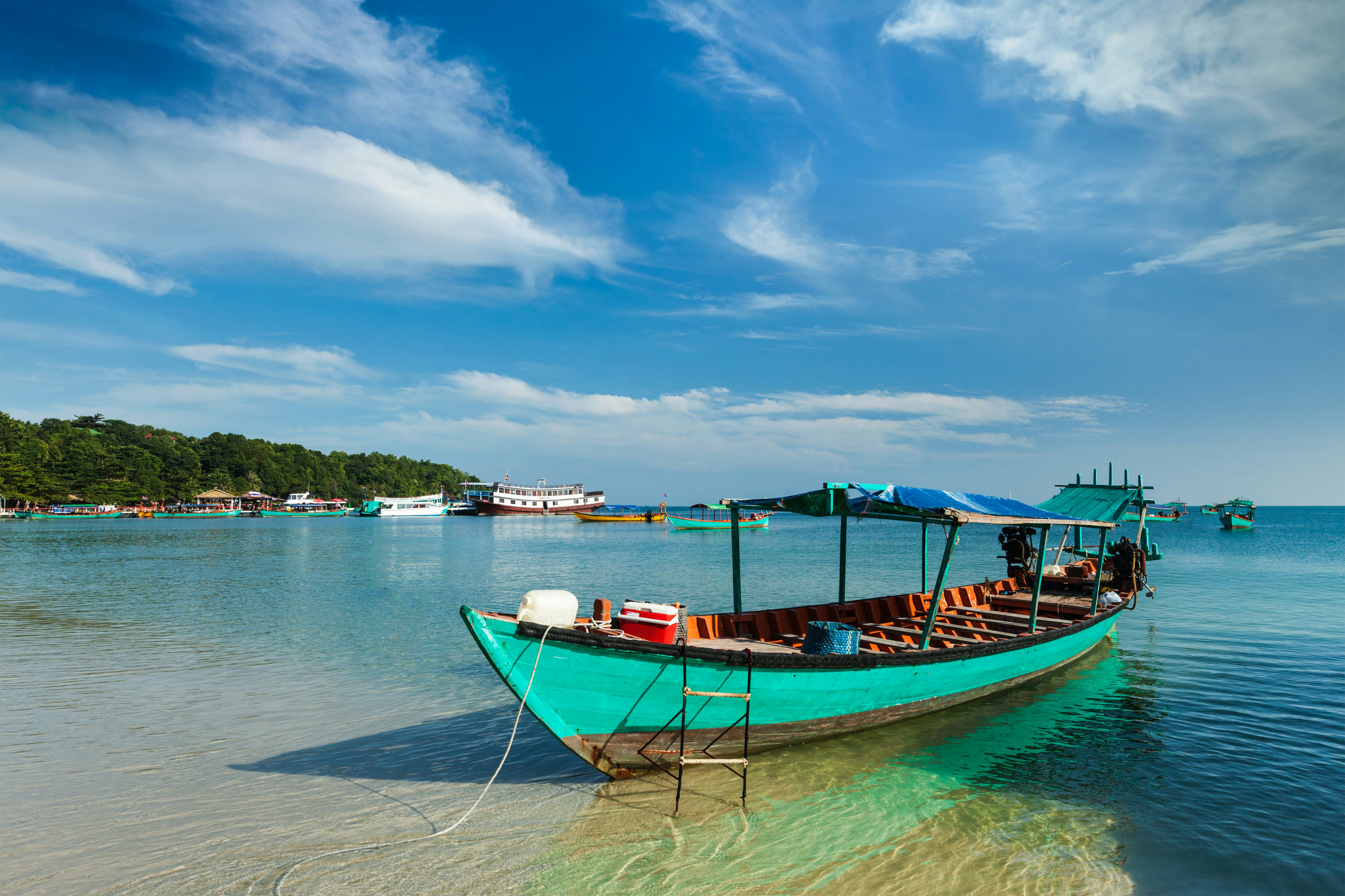 Laivai Sihanoukvilyje