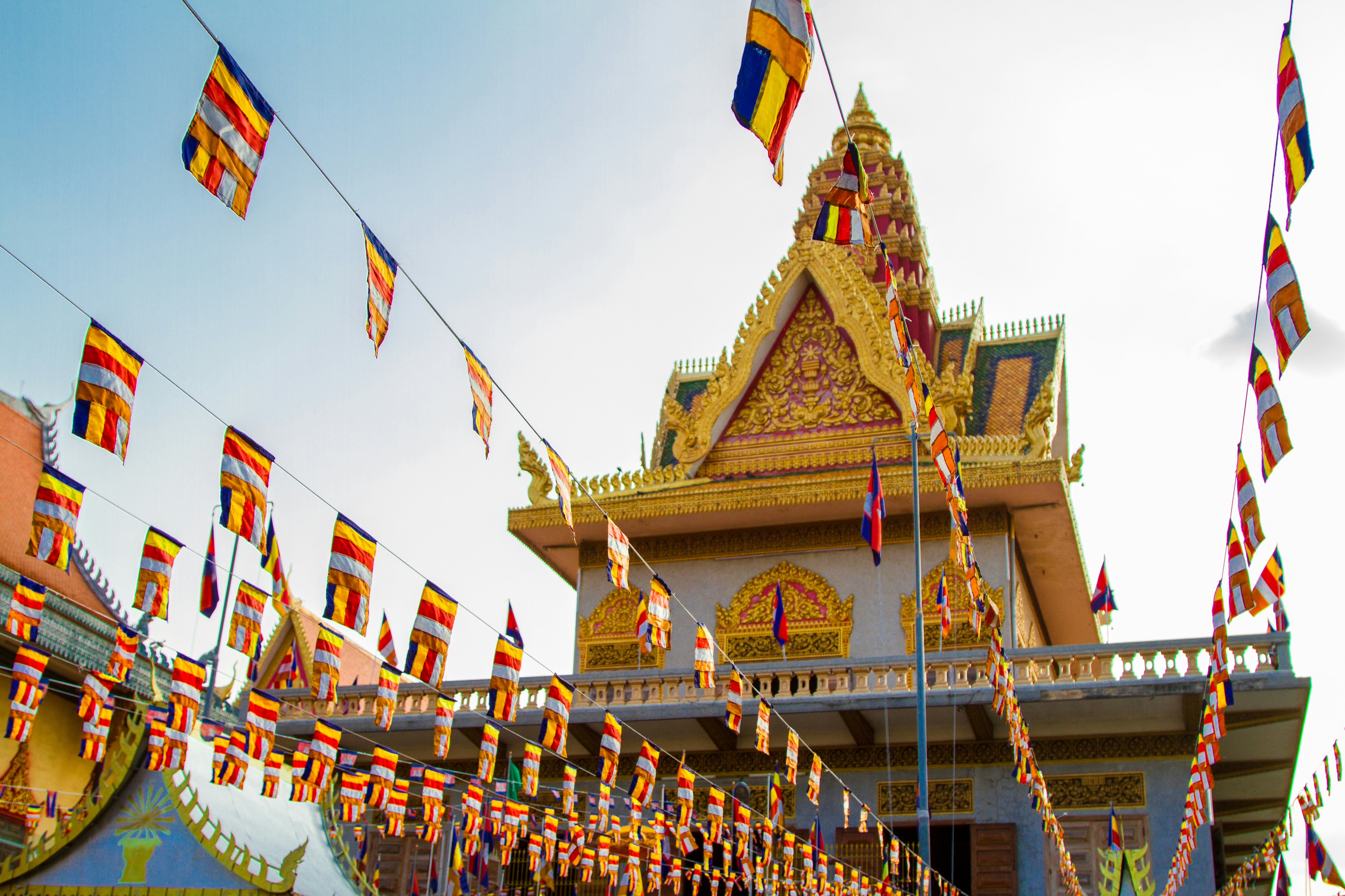 Wat Ounalom šventykla, Pnom Penh, Kambodža
