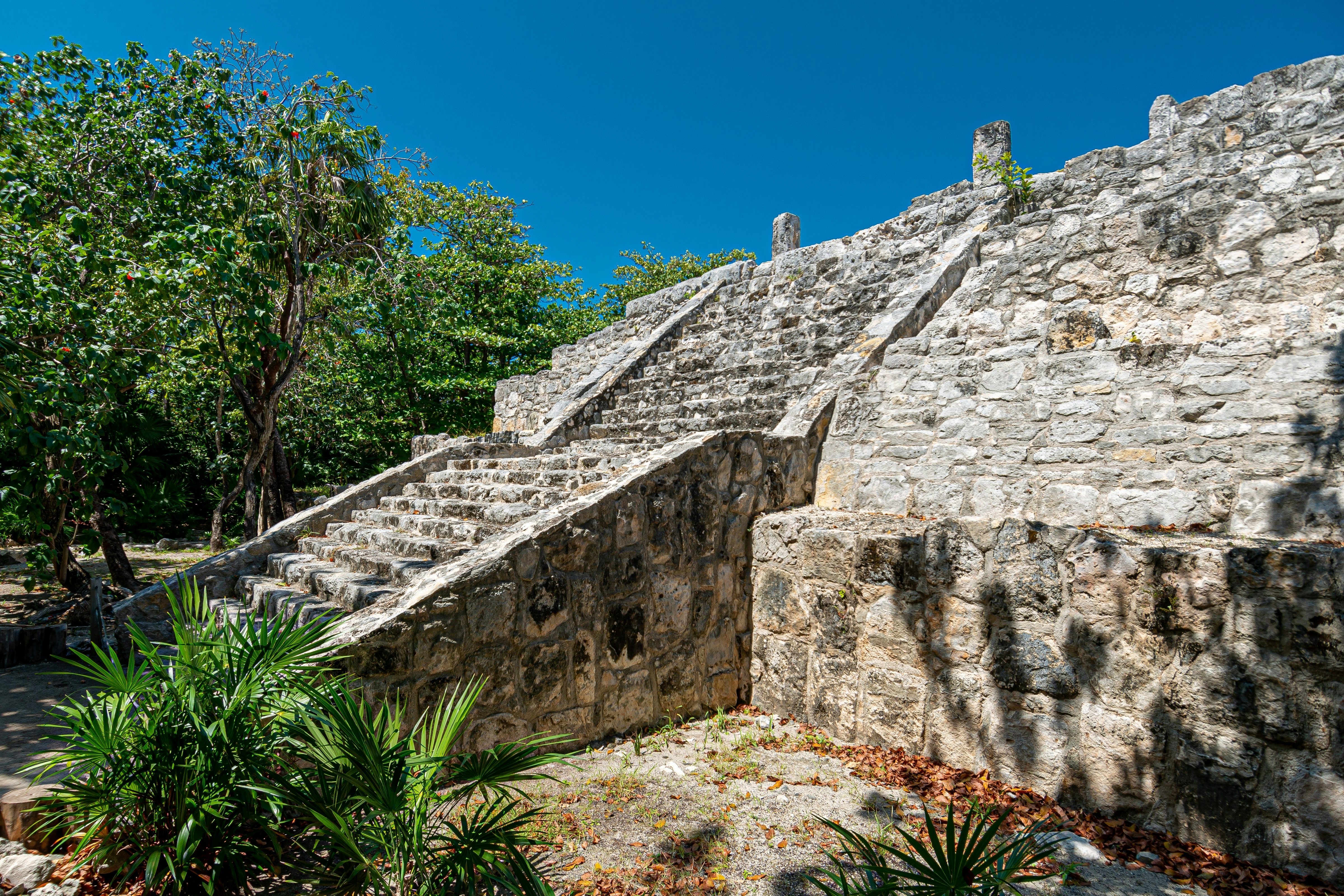 San Miguelito Senovės majų archeologinė vieta Kankune, Meksikoje