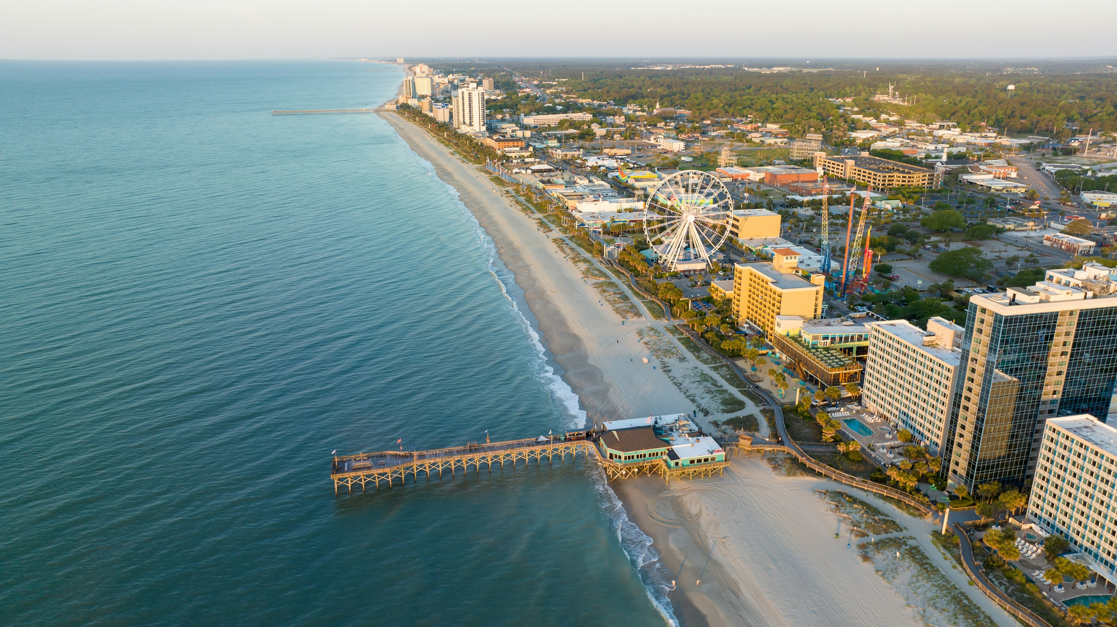 „Myrtle Beach“ vaizdas iš oro balandžio mėn.