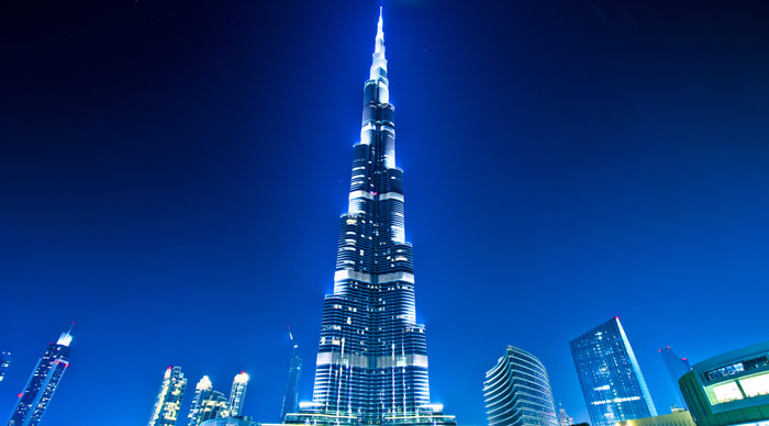Dubajaus miesto centras ir Burj Khalifa