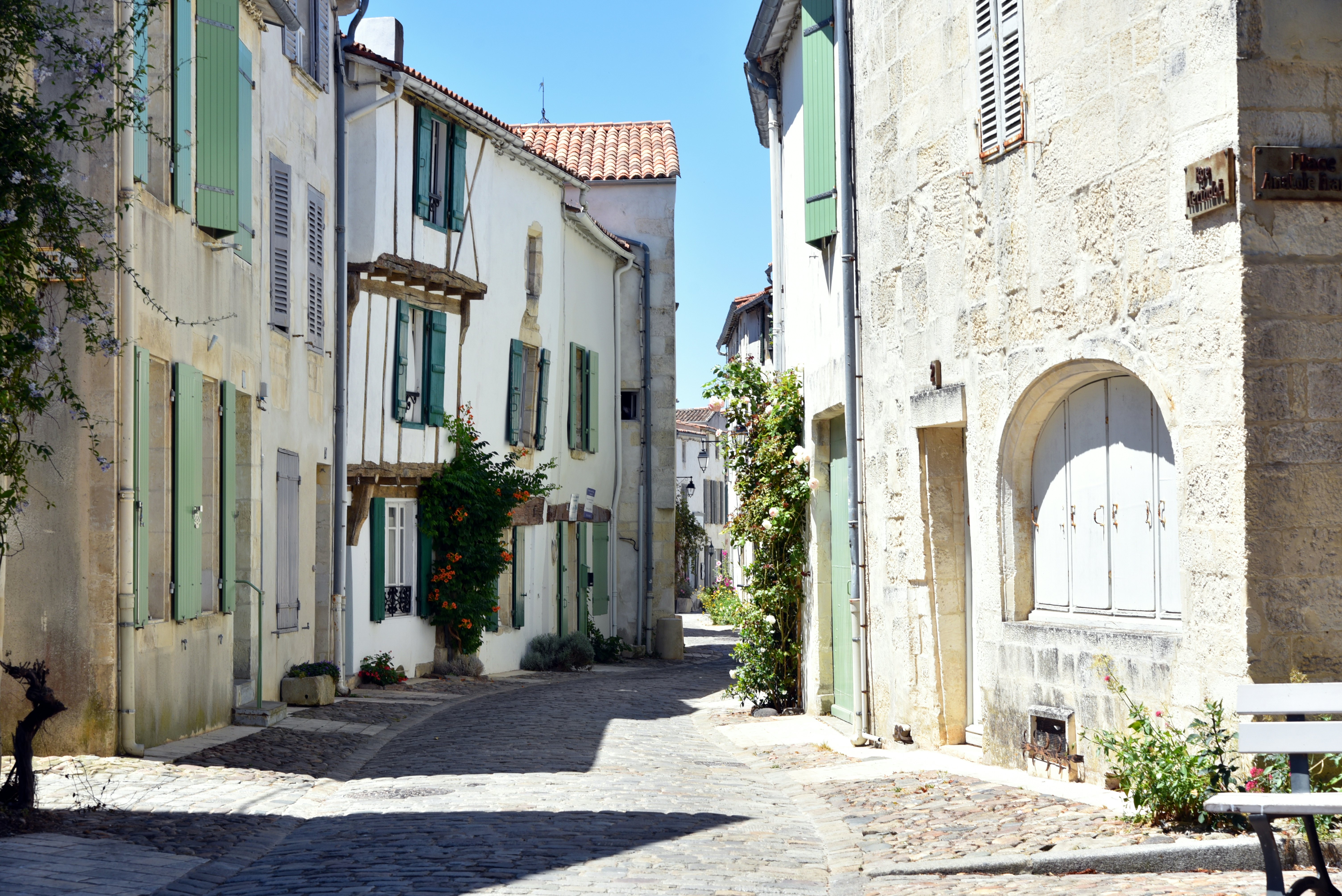 Voržengta gatvė Saint-Martin-de-re, île de Ré.