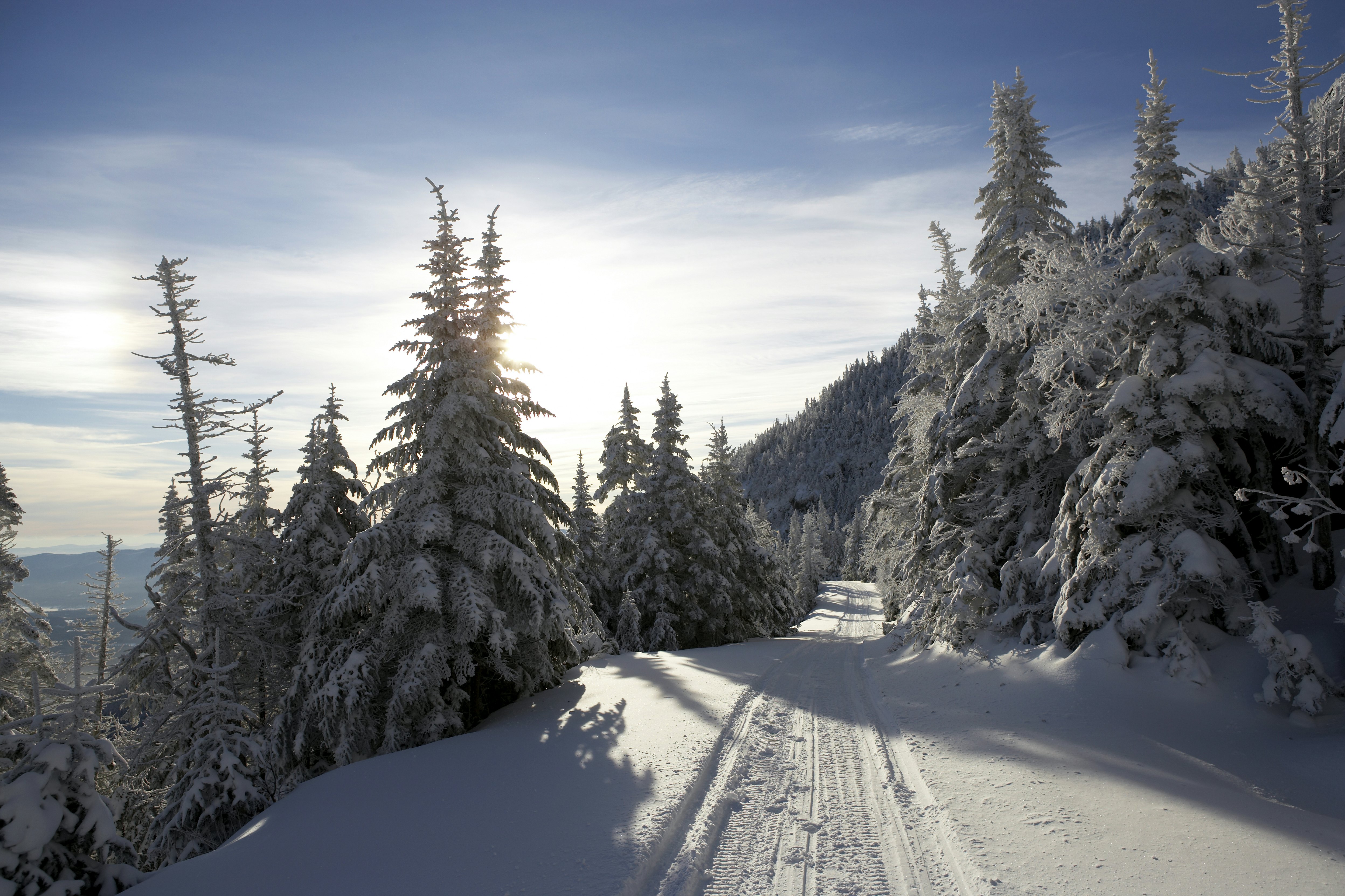 Sniego takas Stowe, Vermonte