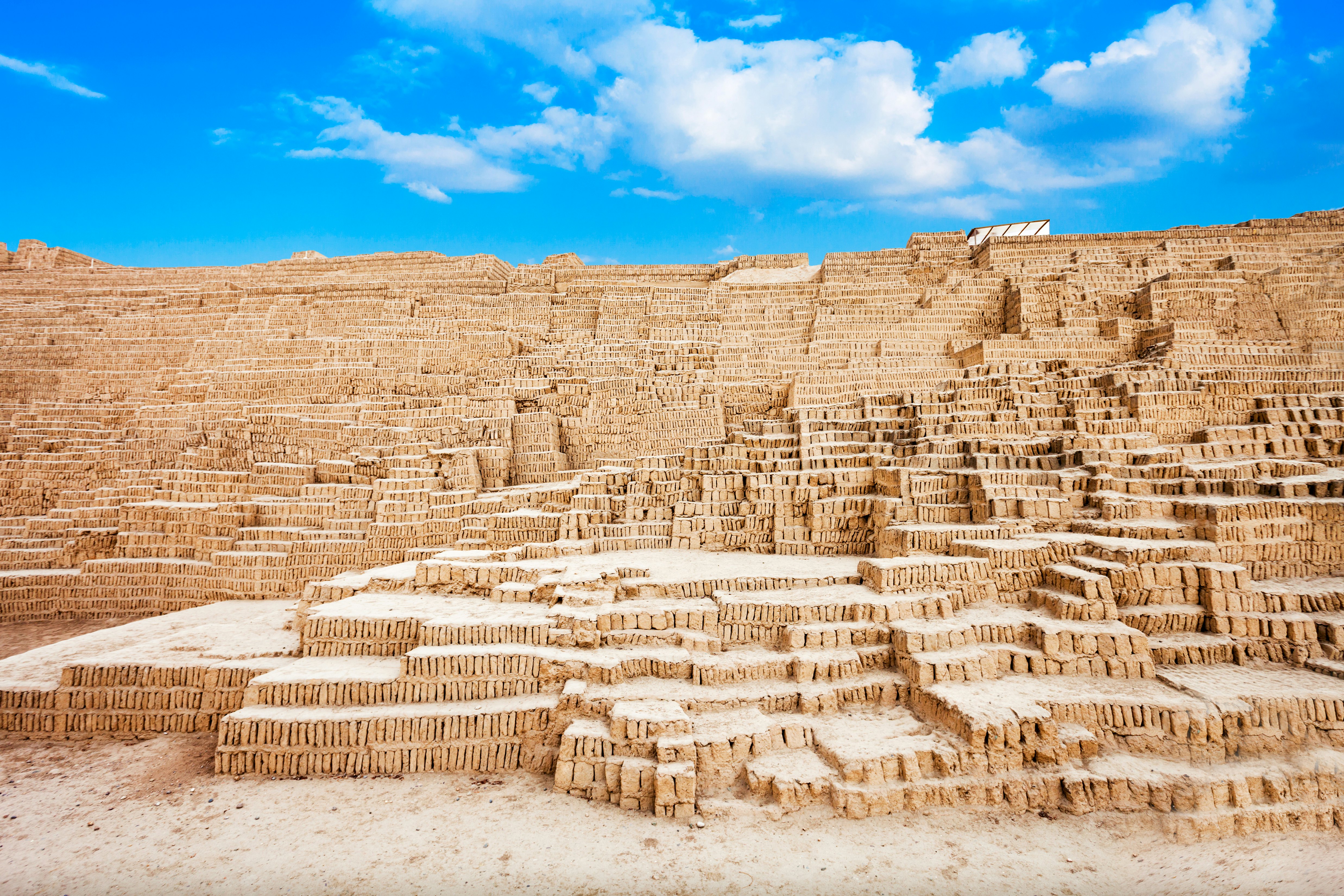 „Huaca Pucllana“ Limos, Peru Miraflores rajone
