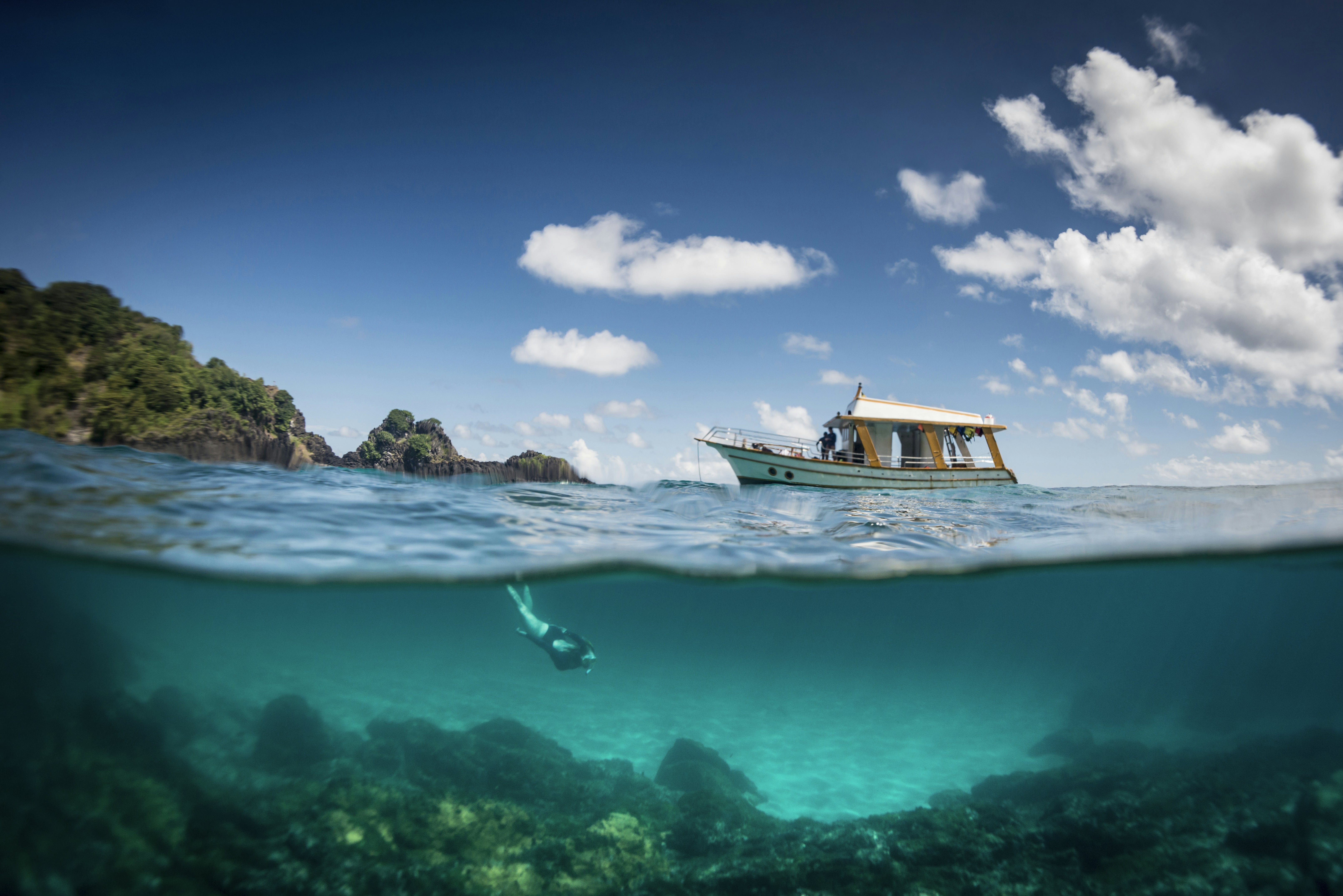 Moteris snorkel