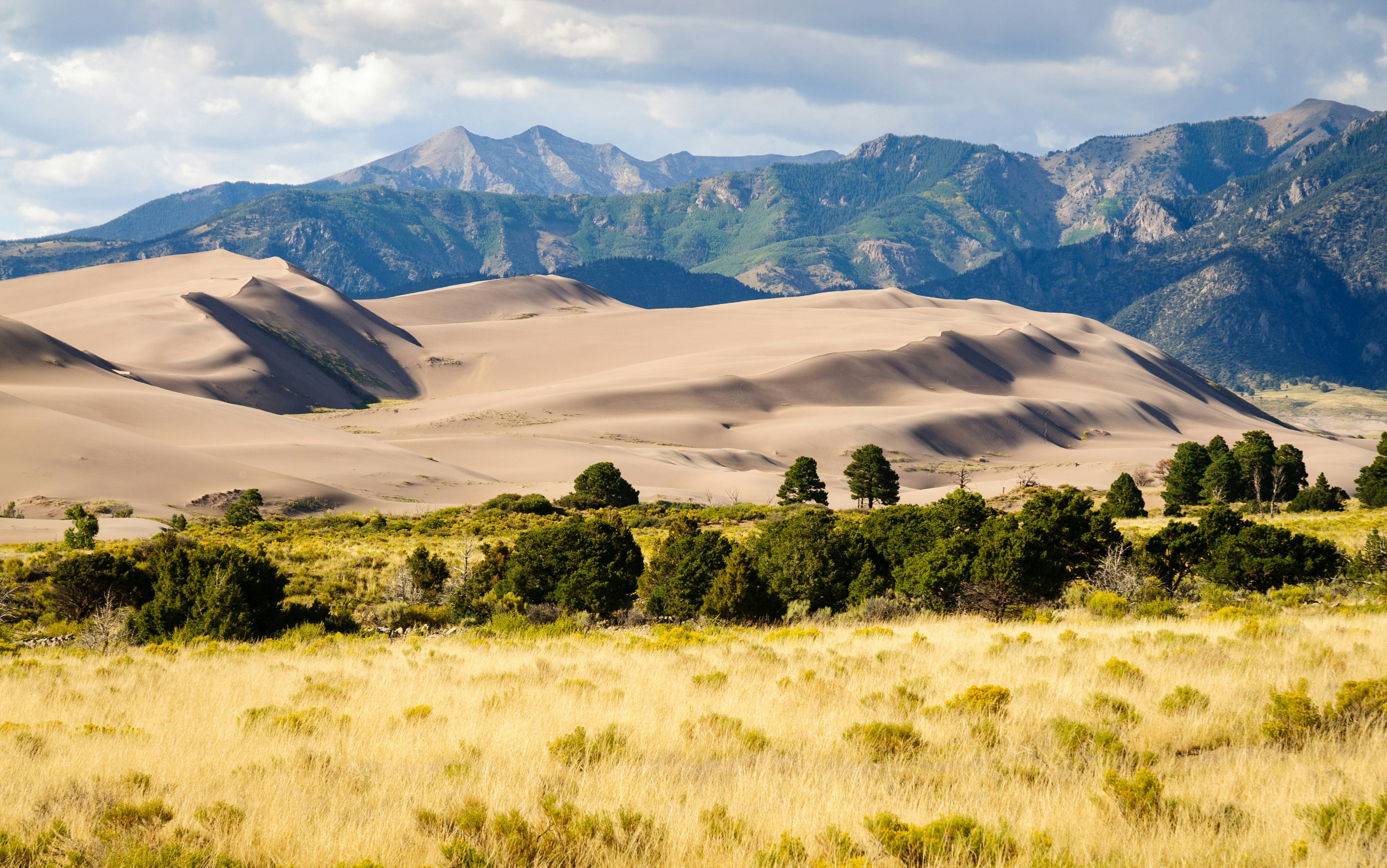 Great Sand Dunes nacionaliniame parke įrengta įvairių paslaugų žmonėms su negalia. Zach Frank/Shutterstock