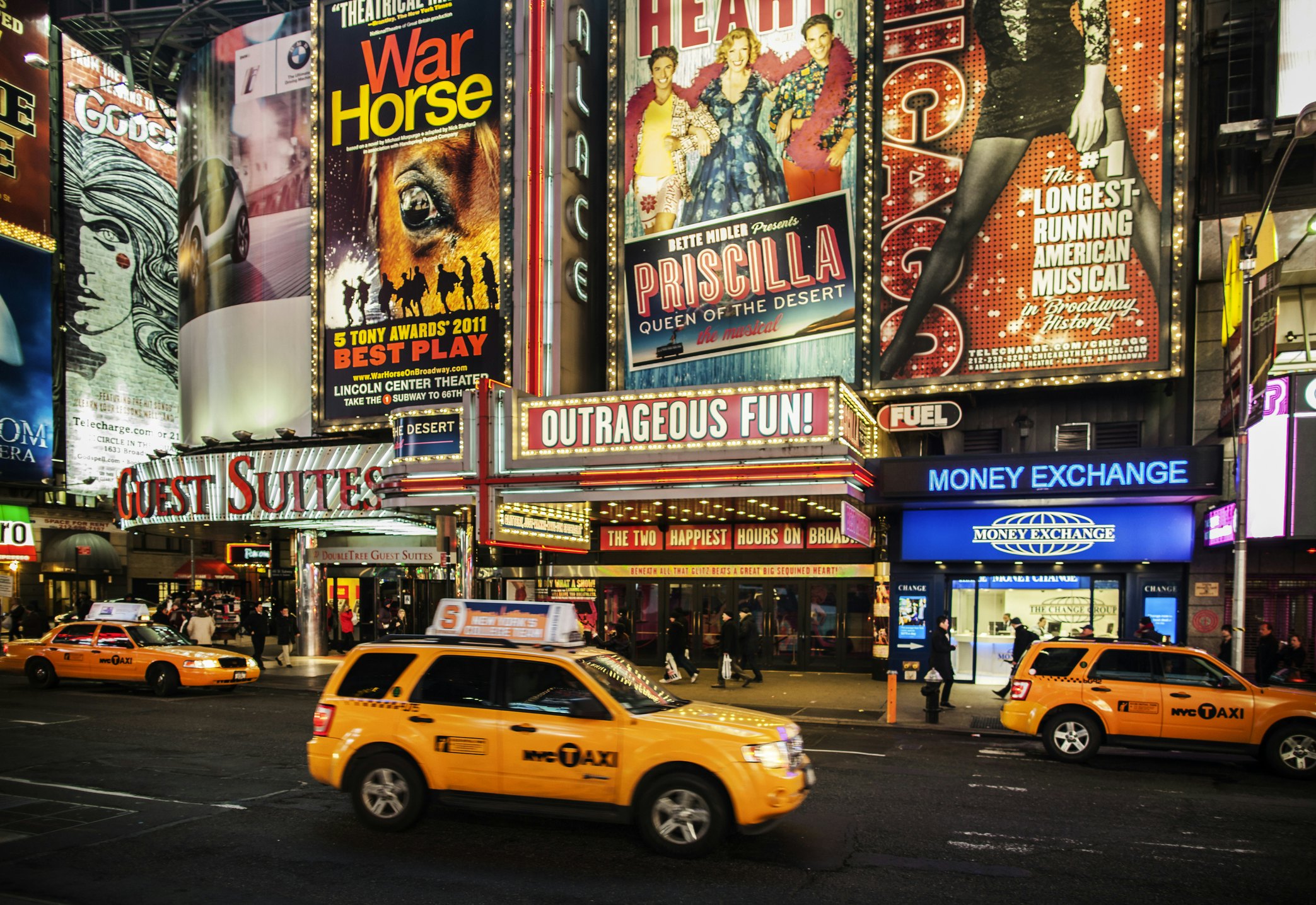 Brodvėjus, Times Square Niujorke