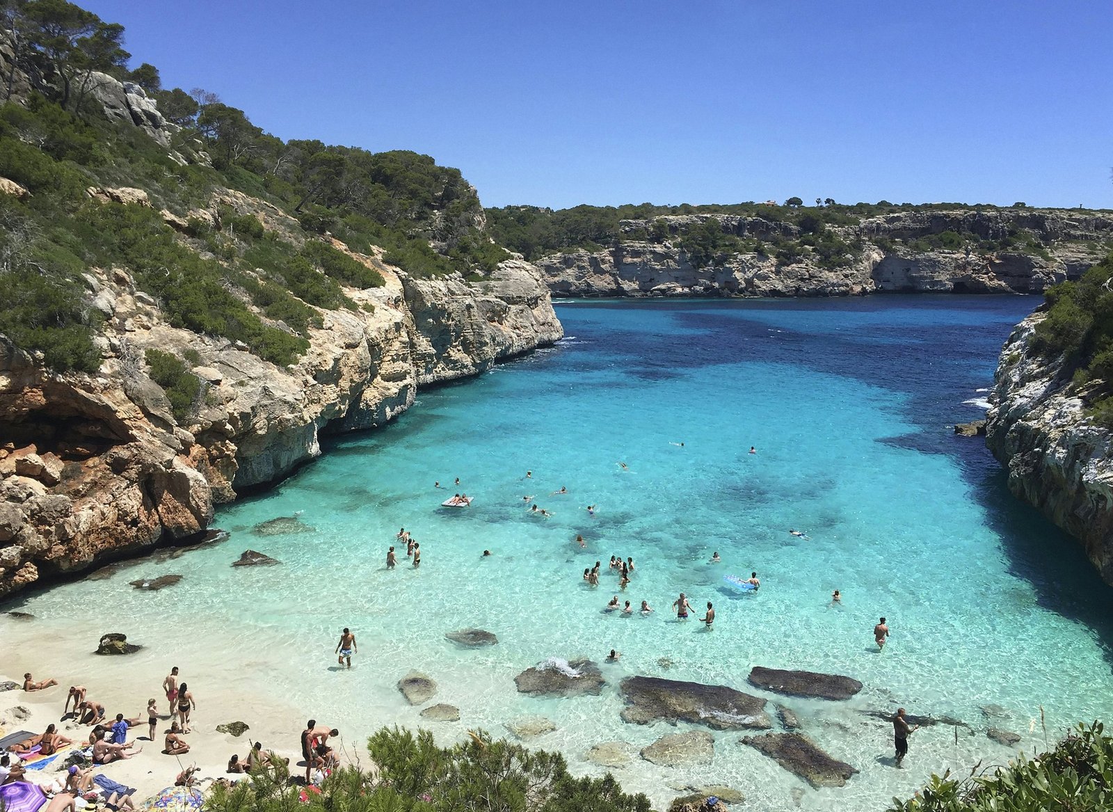 Calo des Moro, Majorka, Balearų salos (Ispanija)