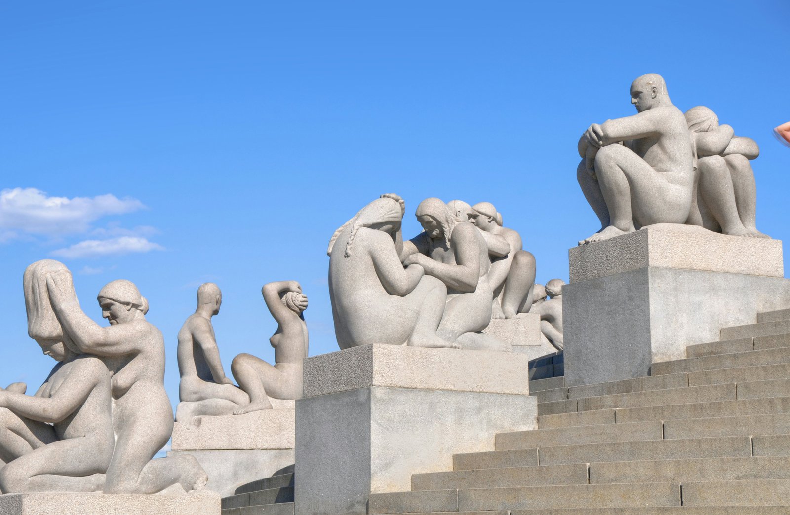 Skulptūros Vigeland parke, Osle